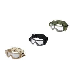 LUNETTES DE PROTECTION X8 - NOIR/OD/TAN - DELTA TACTICS