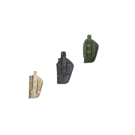 HOLSTER NOIR/OD/TAN AMBIDEXTRE POUR MOLLE - DELTA TACTICS