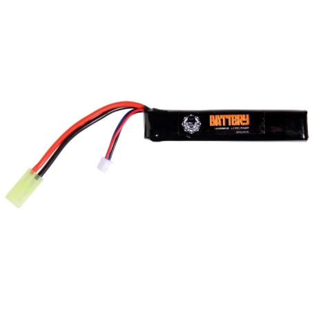 BATTERIE LIPO 7.4V 800MAH 15C DUEL CODE