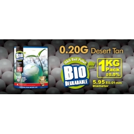 BILLES G&G BIO 0.20 1 KILOS BLANCHE