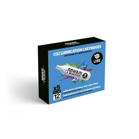 CARTOUCHES D'ENTRETIEN CO2 LUBE 12GR X5