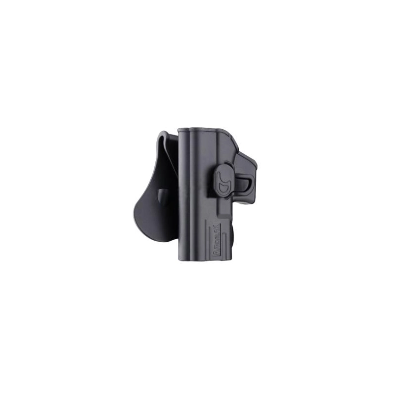 HOLSTER RIGIDE AMOMAX G2 GAUCHER GLOCK NOIR HOLSTER RIGIDE AMOMAX G2 GAUCHER GLOCK NOIR