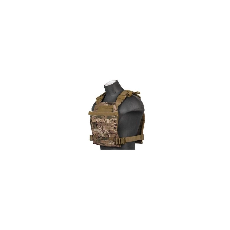 Gilet léger Plate carrier CAMO 1000D Gilet léger Plate carrier CAMO 1000D