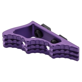 Angle Grip Aluminium CNC M-LOK / Keymod / VIOLET