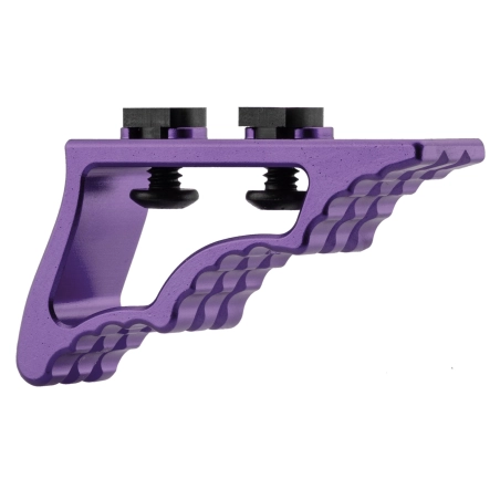 Angle Grip Aluminium CNC M-LOK / Keymod / VIOLET