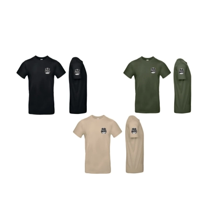 Tee-shirt JRSOFT - NOIR/OD/TAN