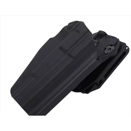 HOLSTER CEINTURE UNIVERSEL - NOIR - DELTA TACTICS