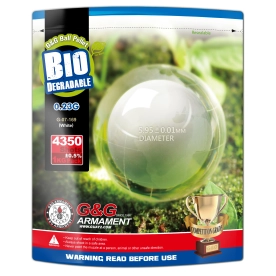 BILLES BIO 0.23G BLANCHES EN SACHET 1KG