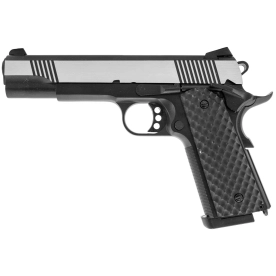 Réplique airsoft GBB 1911 MEU Raven full metal gaz Silver 1.0J