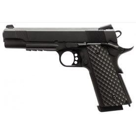 Réplique GBB 1911 MEU Rail Raven full metal gaz noir 1.0J