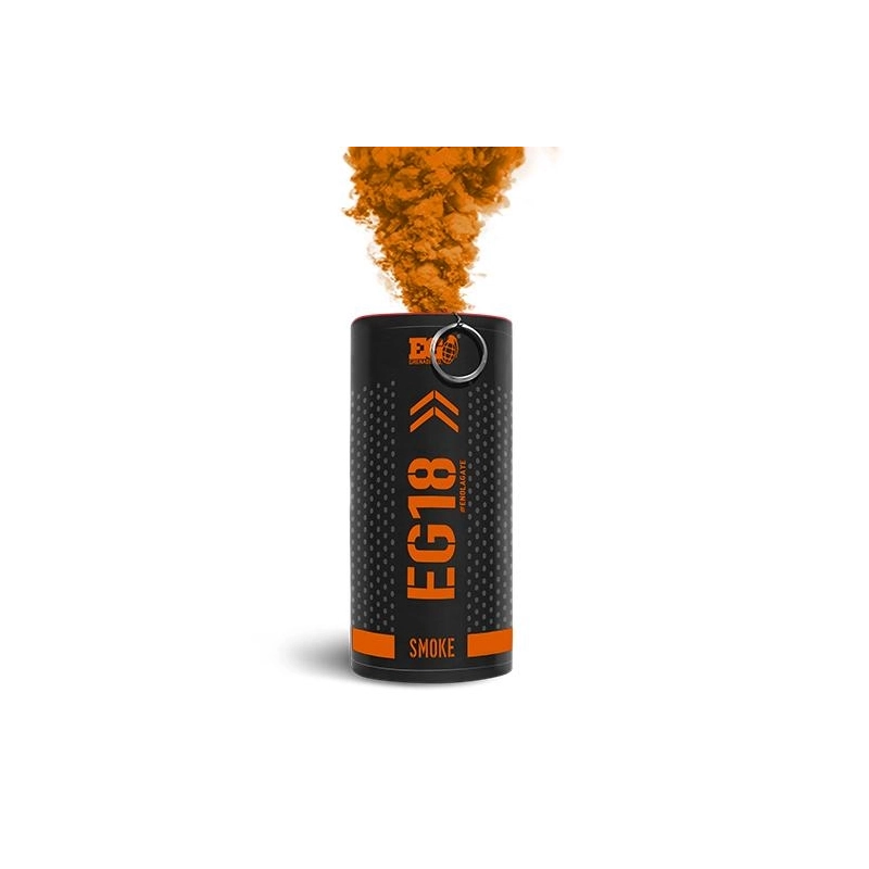 Fumigène EG-18 wire pull assault smoke - Enola gaye - ORANGE