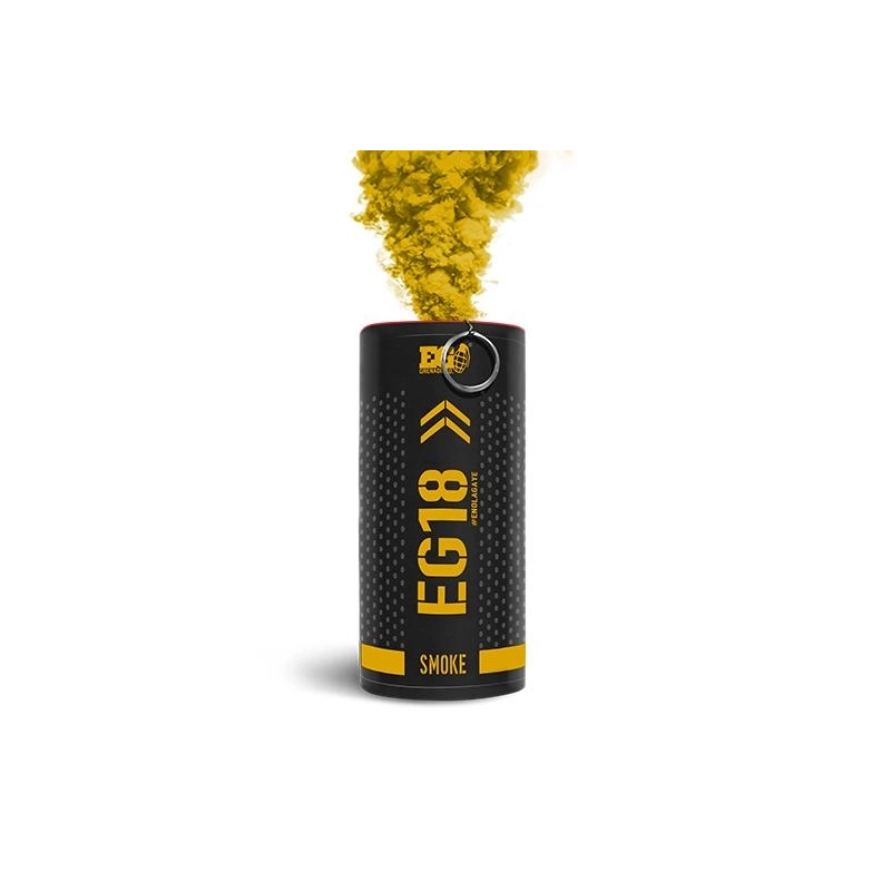 Fumigène EG-18 wire pull assault smoke - Enola gaye - JAUNE Fumigène EG-18 wire pull assault smoke - Enola gaye - JAUNE