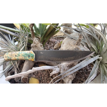 Couteau " LA BORÉALE " - Brut de trempe