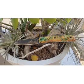 Couteau " LA BORÉALE " - Brut de trempe