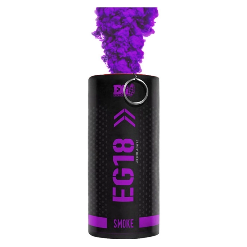 Fumigène EG-18 wire pull assault smoke - Enola gaye - VIOLET Fumigène EG-18 wire pull assault smoke - Enola gaye - VIOLET