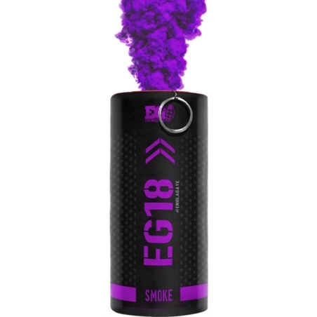 Fumigène EG-18 wire pull assault smoke - Enola gaye - VIOLET