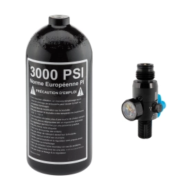 Bouteille Alu 0,8L Preset DYE 3000 PSI
