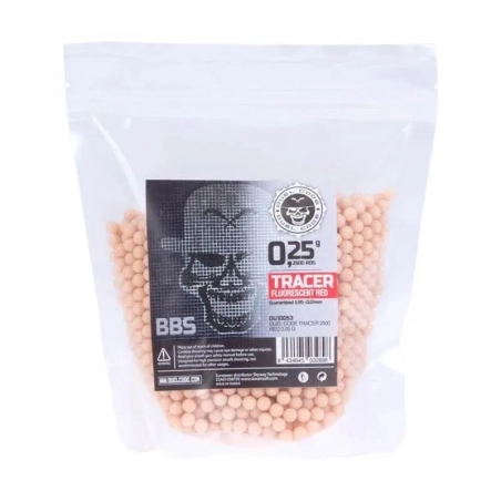 billes 0.25 G DUEL CODE TRACER 2500 ROUGE