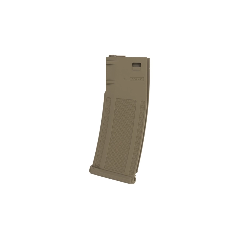 CHARGEUR POLYMÈRE AEG M4 130RDS TAN SAIGO DEFENSE