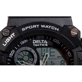 MONTRE TACTIQUE ANALOGIQUE ET DIGITALE NOIRE DELTA TACTICS