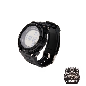 MONTRE TACTIQUE PODOMÈTRE NOIRE DELTA TACTICS