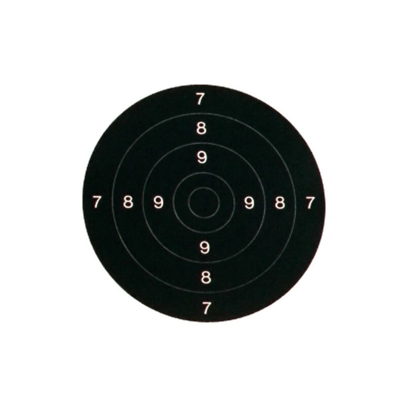 CIBLE 16X16 NOIRE X100