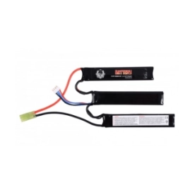 BATTERIE LIPO 11.1V 1100MAH 25C (3PC) DUEL CODE