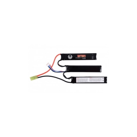 BATTERIE LIPO 11.1V 1100MAH 25C (3PC) DUEL CODE