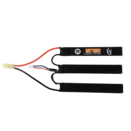 BATTERIE LIPO 11.1V 2000 MAH 15C DUEL CODE