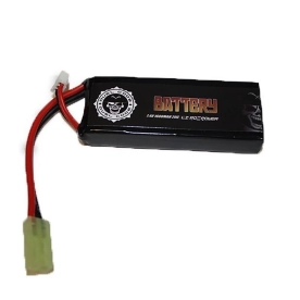 BATTERIE LIPO 7.4V 1600MAH 20C DUEL CODE
