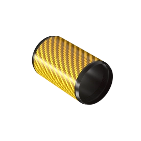 E-shooter coque pour Tracer Flare en Fibre de Carbone - Gold