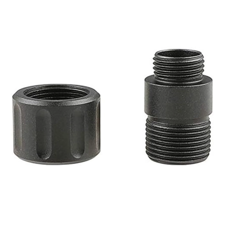 SLONG AIRSOFT Adaptateur silencieux Type E 11mm CW vers 14mm CCW