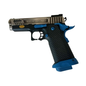 Hi-capa 3.8/4.3 GBB occasion airsoft - Noir, Bleu, Silver