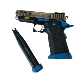 Hi-capa 3.8/4.3 GBB occasion airsoft - Noir, Bleu, Silver