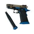 Hi-capa 3.8/4.3 GBB occasion airsoft - Noir, Bleu, Silver