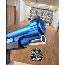 Hi-capa 5.1 GBB Custom occasion airsoft - Bleu & Noir