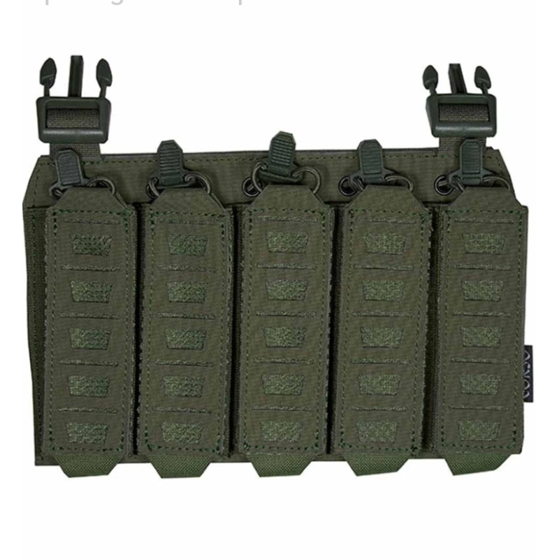 Porte chargeur frontal MP5 / MP7 MOLLE pour gilet tactique Porte chargeur frontal MP5 / MP7 MOLLE pour gilet tactique