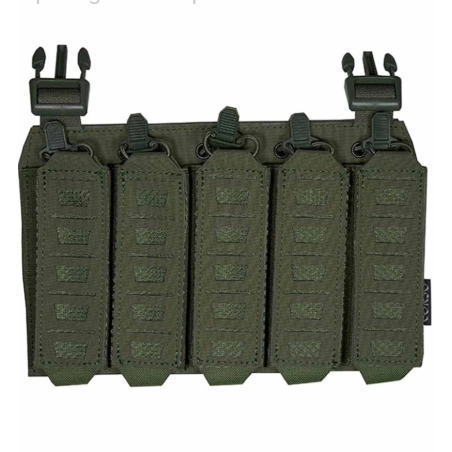 Porte chargeur frontal MP5 / MP7 MOLLE pour gilet tactique