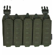 Porte chargeur frontal MP5 / MP7 MOLLE pour gilet tactique Porte chargeur frontal MP5 / MP7 MOLLE pour gilet tactique