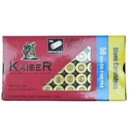 MUNITION À BLANC 9X22 KNALL KAISER