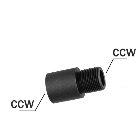 SLONG extension de canon 17mm pour AEG