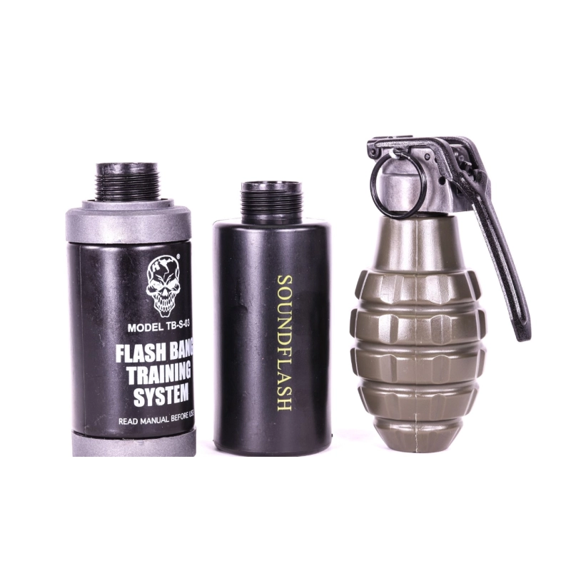 [] APS Pack Grenade Thunder B CO2 3 Coques