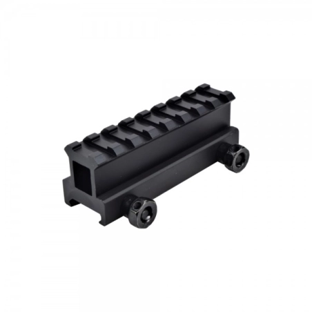 JS-TACTICAL 8 FENTES WEAVER RAIL 1 POUCE RISER
