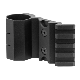 Montage Lampe et Picatinny 45 degrés en aluminium