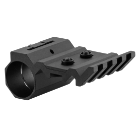 Montage Lampe et Picatinny 45 degrés en aluminium