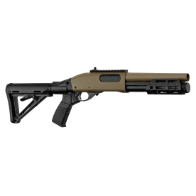 Réplique Fusil à Pompe M870 avec crosse Golden Eagle à Gaz