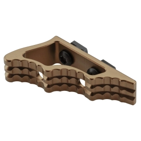 Angle Grip Aluminium CNC M-LOK / Keymod / TAN