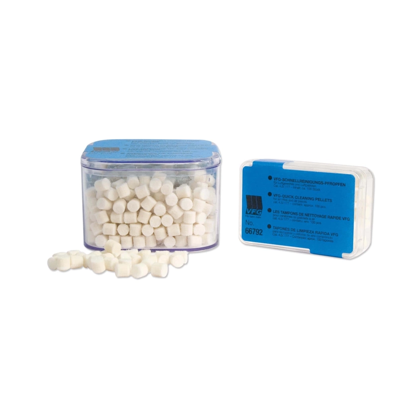 Boite de tampons de nettoyage VFG cal. 4,5 mm
