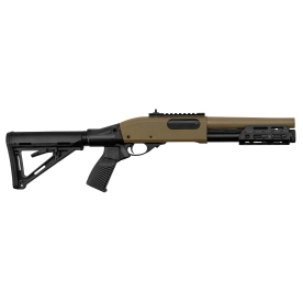 Réplique Fusil à Pompe M870 avec crosse Golden Eagle à Gaz