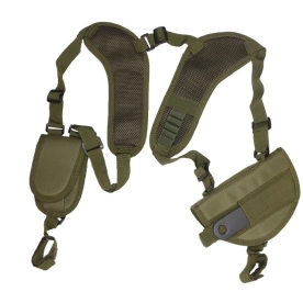 DMoniac Holster d'épaule Olive Universel compatible Revolver